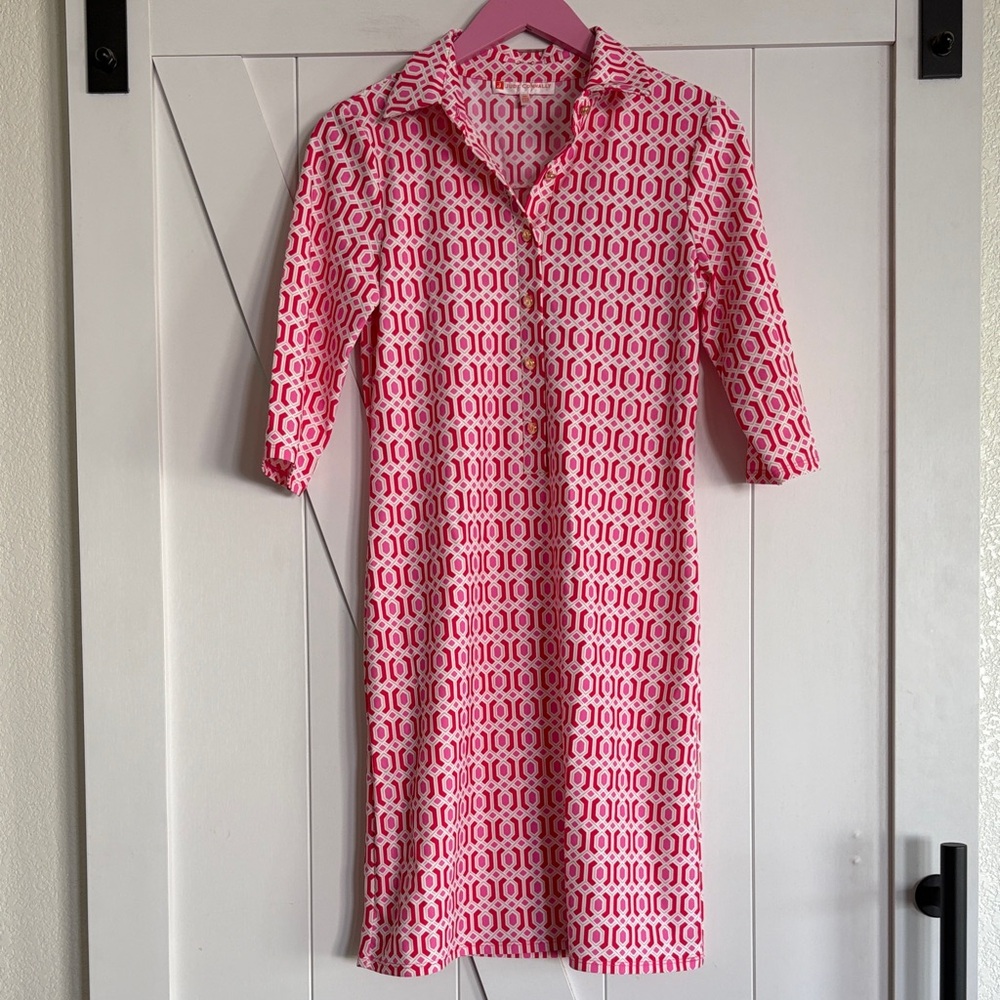 Jude Connally Susanna Dress
Jude Cloth in Vibrant Red and Pink